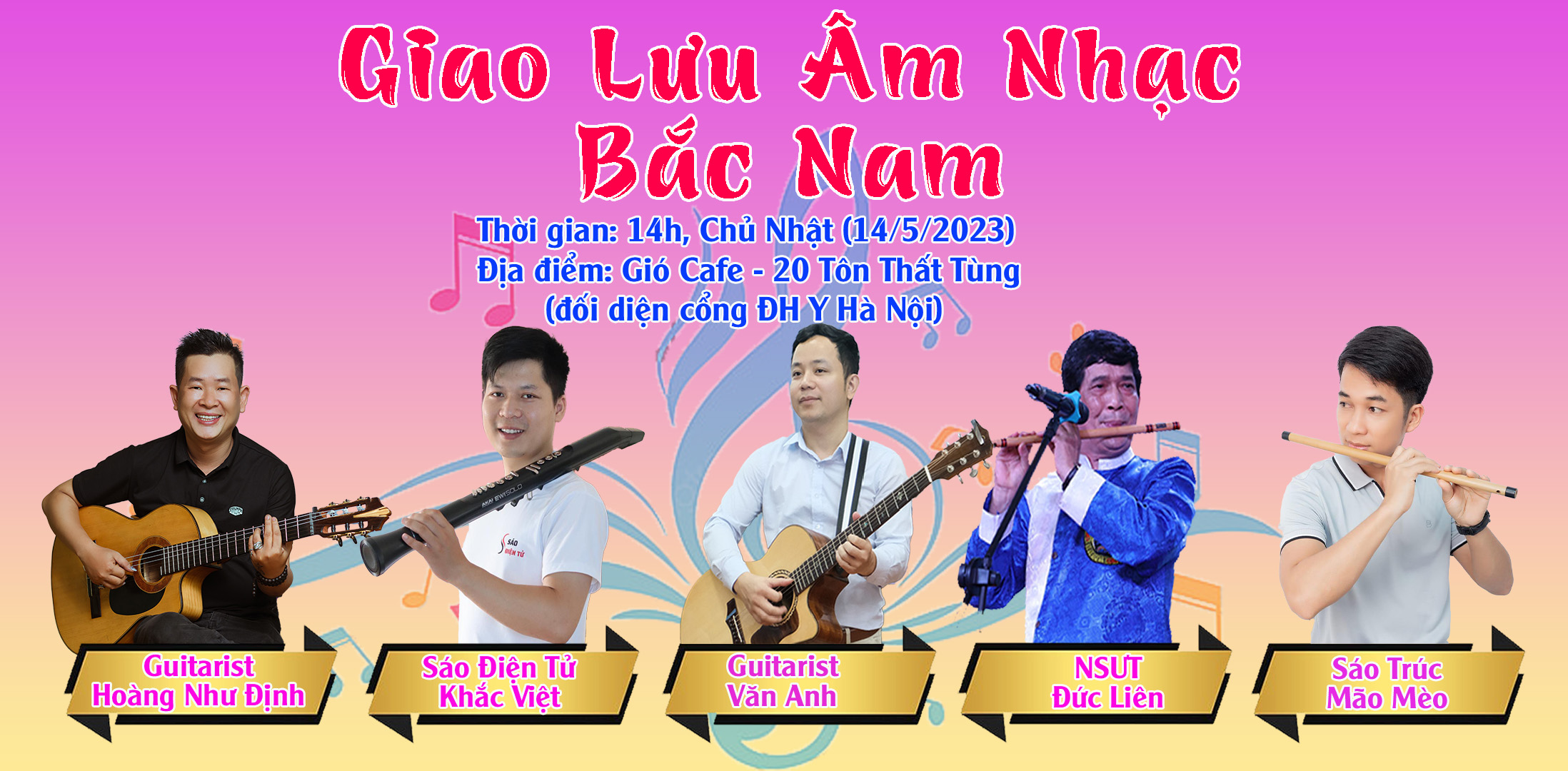 Offline Giao Lưu Âm Nhạc Bắc Nam Chào Hè 2023